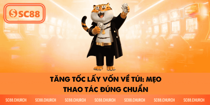tăng tốc lấy vốn về túi: mẹo thao tác đúng chuẩn